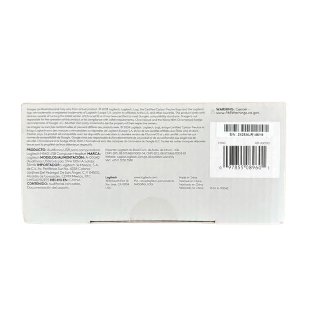 Logitech H540 USB Headset - Picture 5 of 5